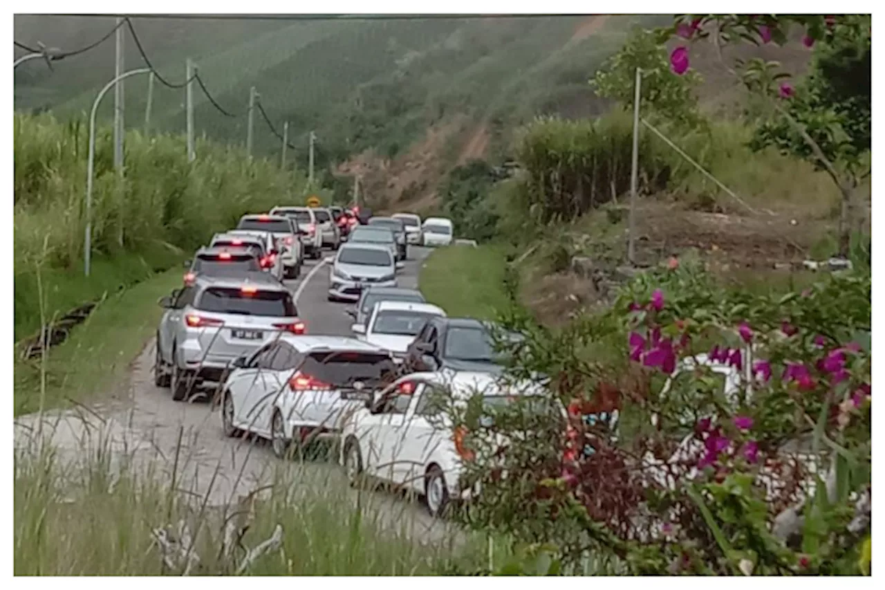 Kundasang, Ranau traffic jam a bane for thousands