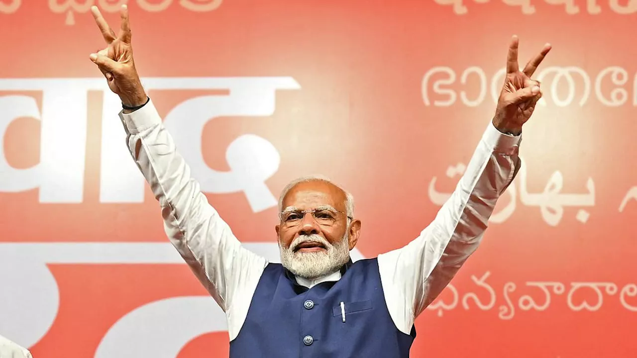 India's Narendra Modi claims third general election victory