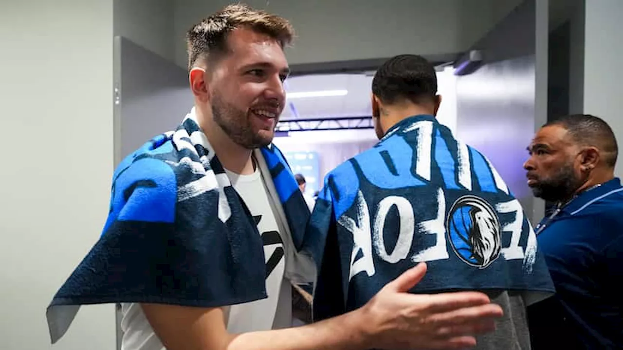 Mavs' Luka Doncic relishes new experience as NBA Finals debut nears