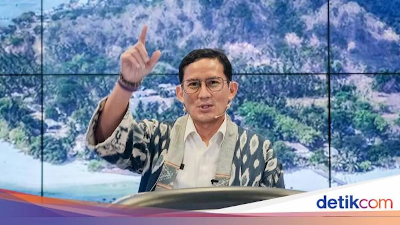 Anggaran Kemenparekraf Menciut, Sandi Usul Tambahan Jadi Rp 3,5 T