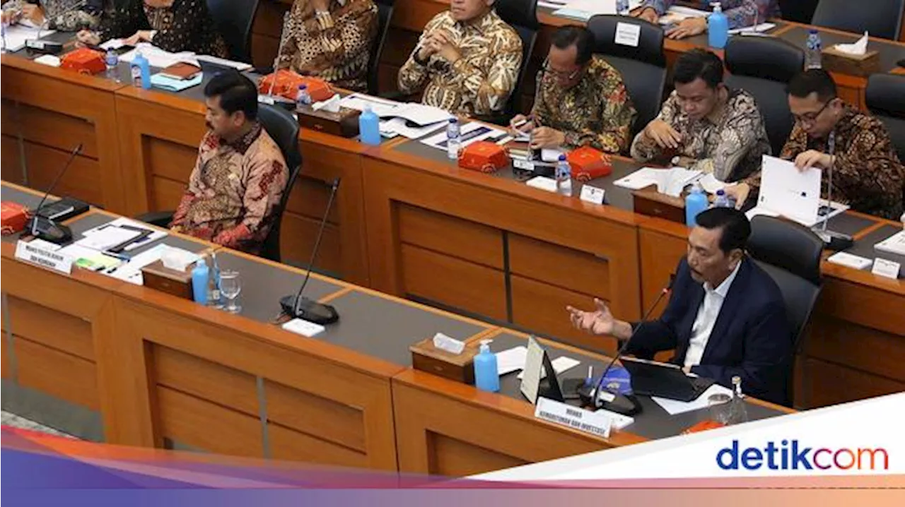 Tiga Menko Jokowi dan Banggar DPR Bahas Anggaran 2025