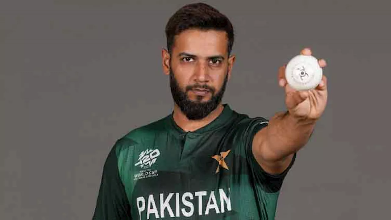 T20 World Cup 2024: Imad Wasim ruled out of Pakistan's opening match