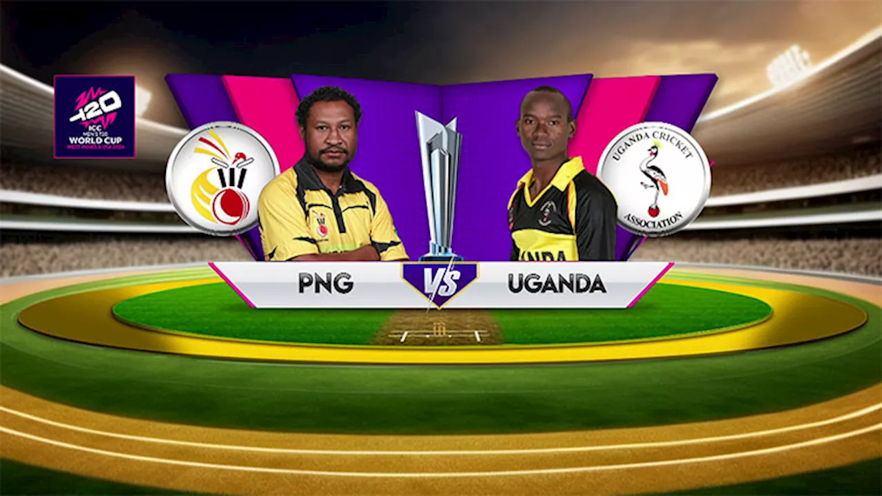 T20 World Cup: Uganda win toss and opt to bowl first against PNG