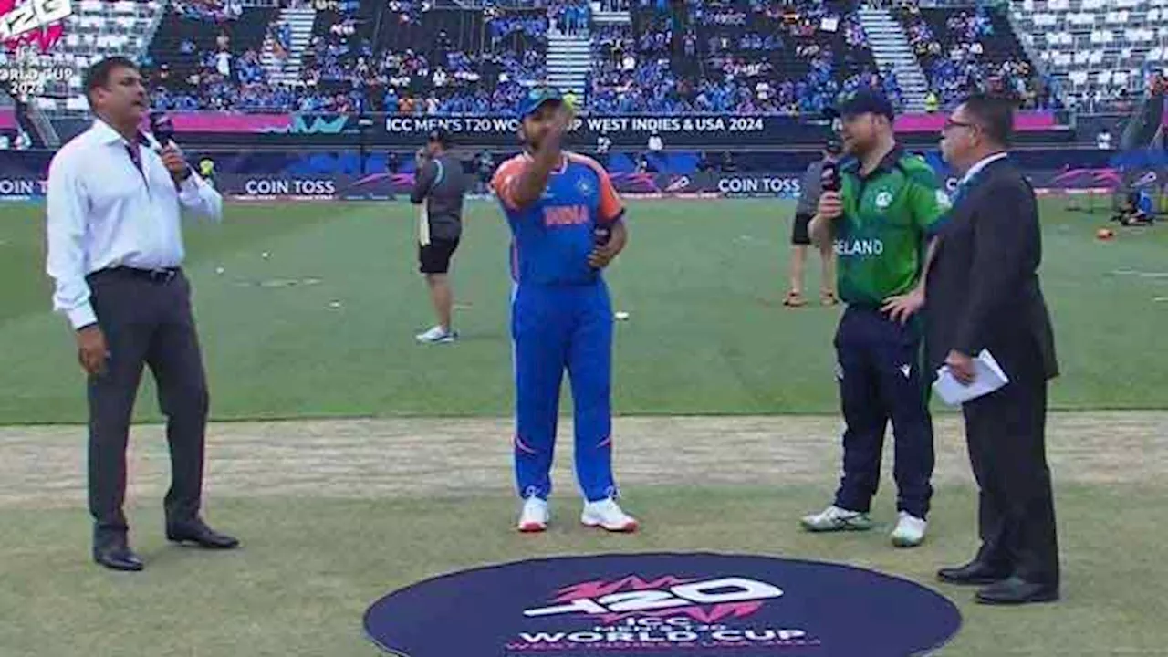 T20 World Cup 2024: India opt to field first against Ireland