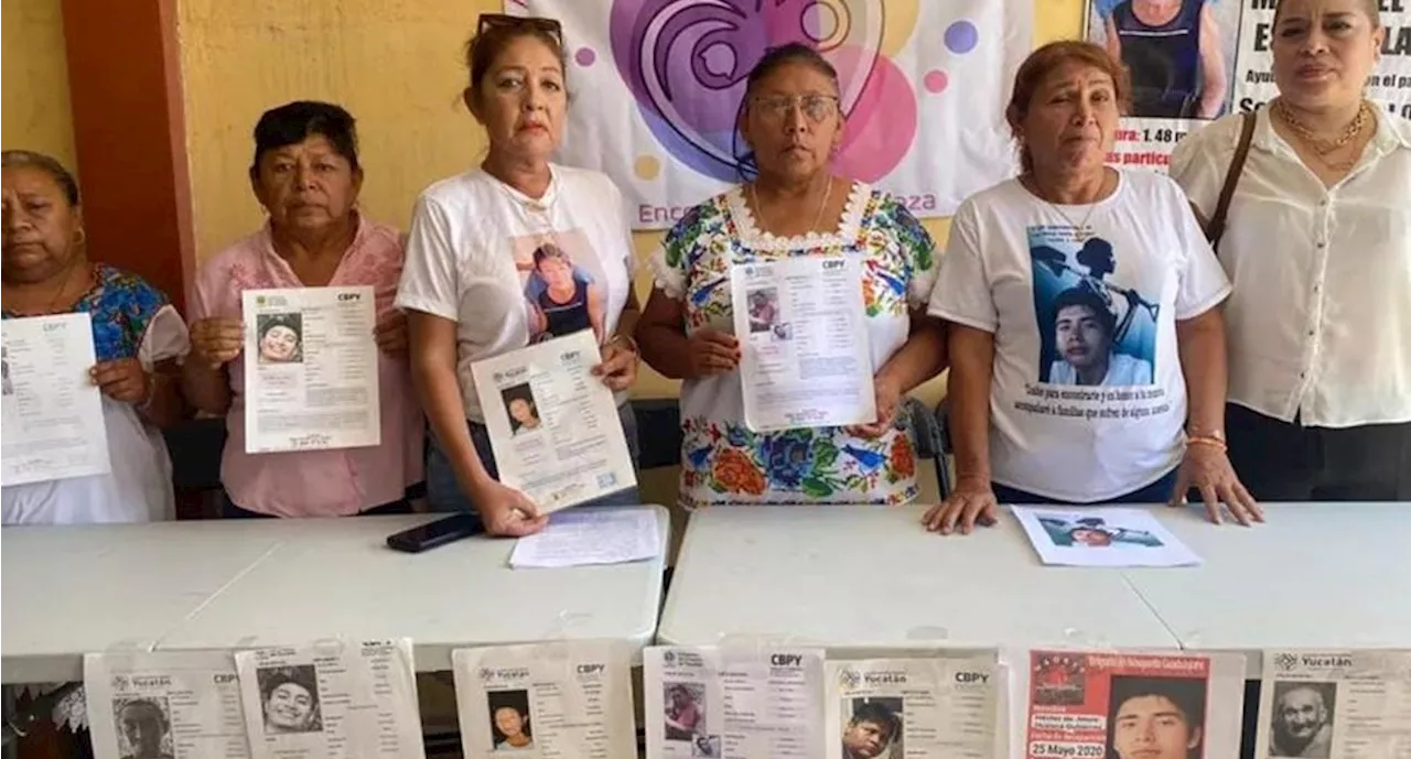 Existen más de 300 casos de personas desaparecidas actualmente en Yucatán