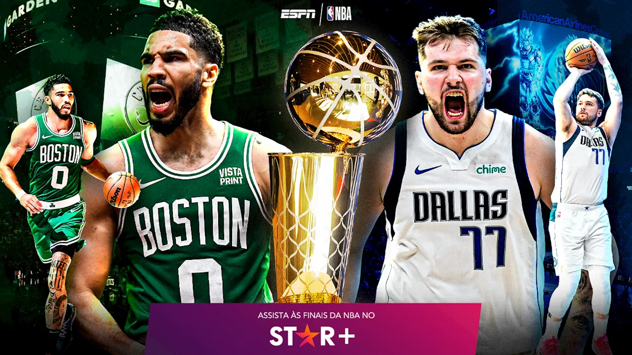 Por que Doncic x Tatum já é histórico em Mavs x Celtics nas Finais da NBA