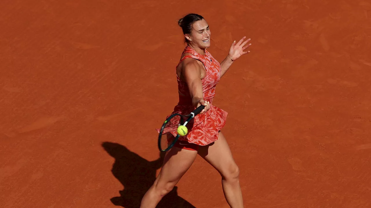 French Open live: Aryna Sabalenka - Mirra Andreeva im Ticker | Sabalenka gewinnt ersten Satz