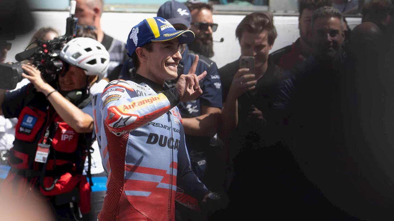 Marc Marquez correrà con la Ducati ufficiale: affiancherà Bagnaia al posto di Bastianini