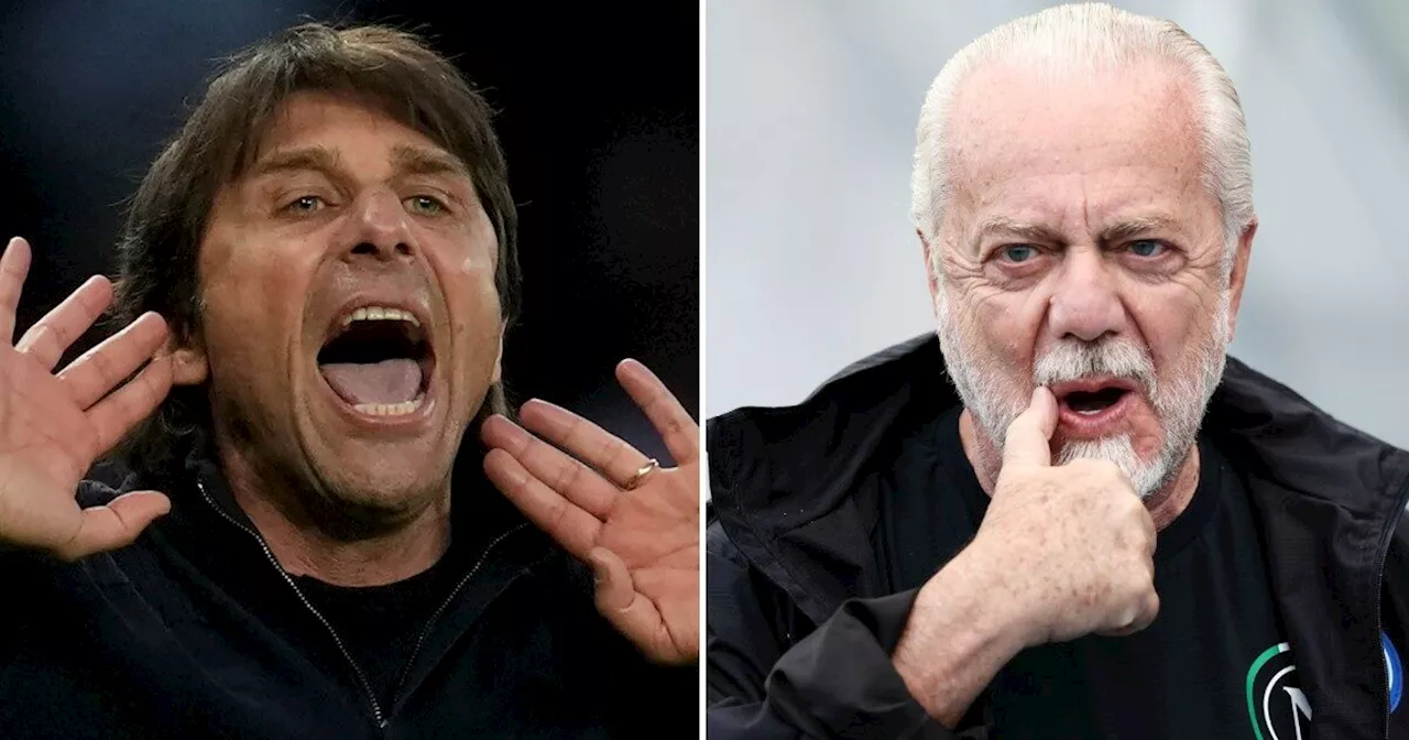 Antonio Conte è il mea culpa di De Laurentiis: dopo tre mezzi allenatori ha preso il più allenatore di tutti