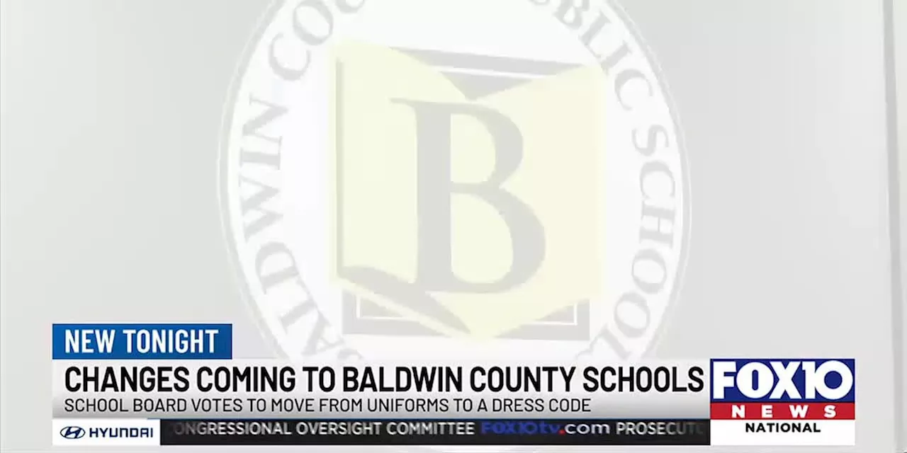 Baldwin County School Board approves dress code changes for elementary students