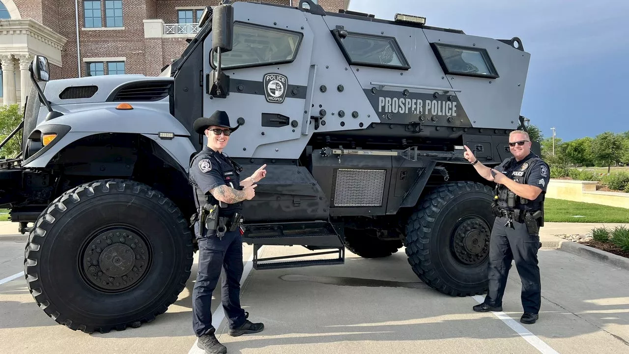 Prosper PD's $689,000 vehicle catches attention online