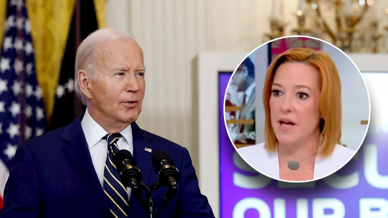 Jen Psaki admits Biden's border executive order meant to address 'political vulnerability' ahead of election