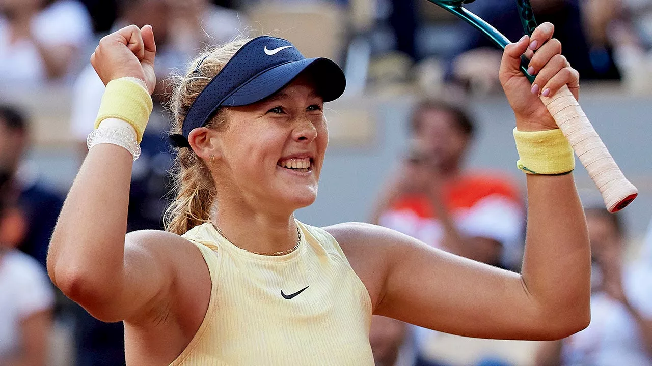 Tennis prodigy Mirra Andreeva stuns Aryna Sabalenka at French Open to become youngest semifinalist since 1997