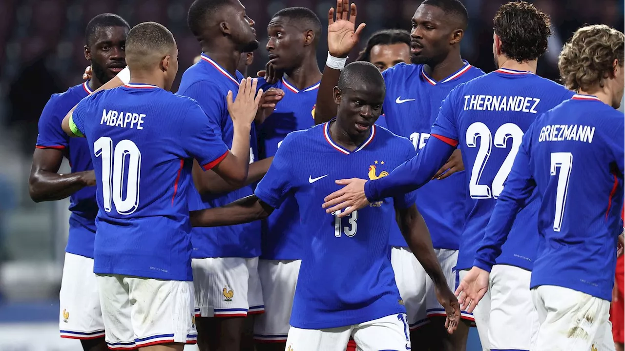 France-Luxembourg : les Bleus assurent pour débuter leur préparation à l'Euro 2024