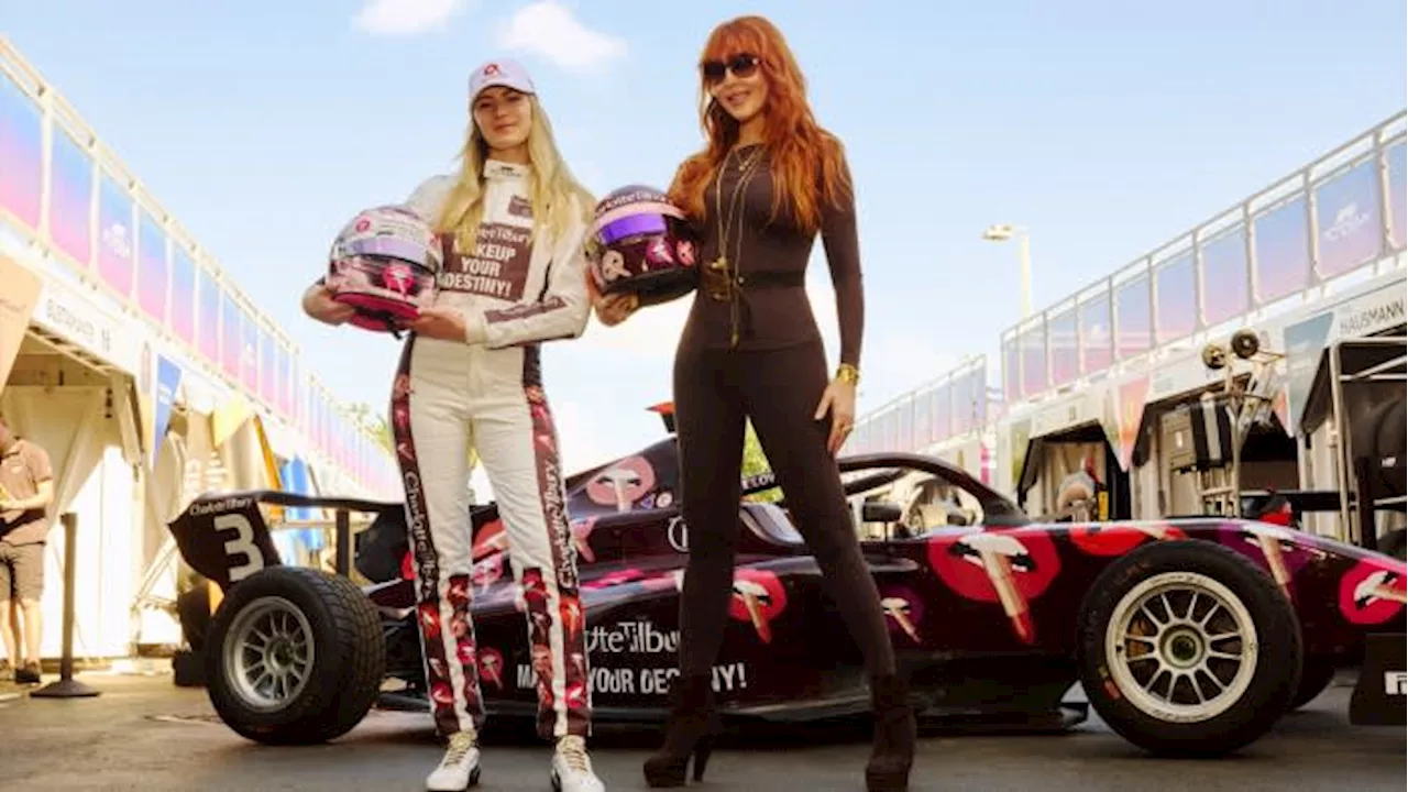 Beauty mogul Charlotte Tilbury wants to give F1 a makeover