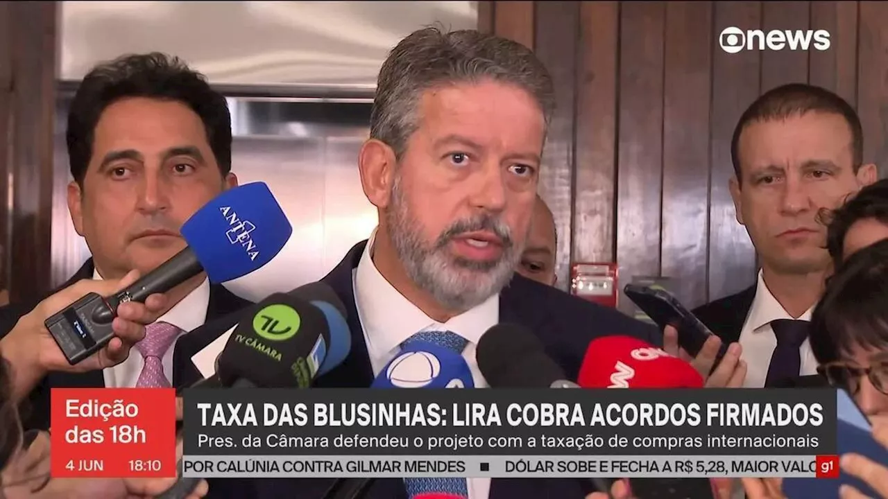 Após Senado adiar votação, Lira defende taxação de compras internacionais e cobra cumprimento de acordos