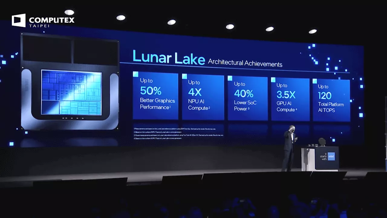 IntelがAI性能と電力効率を重視したノートPC向け次世代プロセッサ「Lunar Lake」の詳細を発表