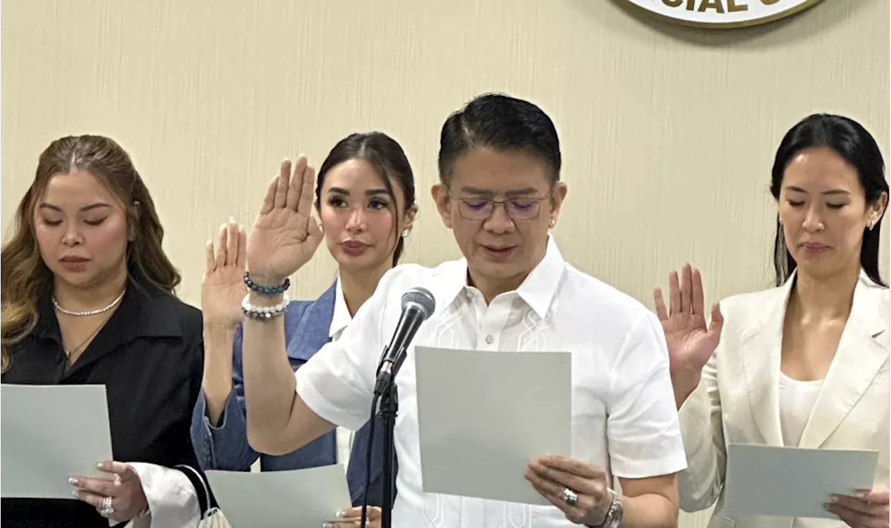 Heart Evangelista takes oath as new Senate spouses foundation president