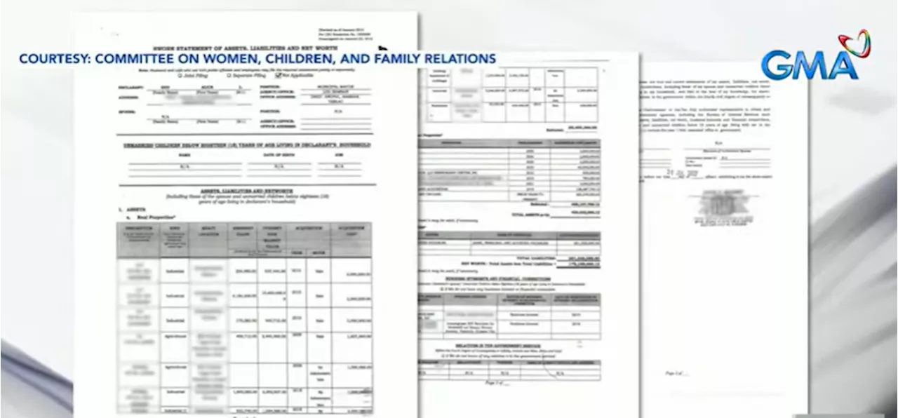 Mayor Alice Guo's SALN shows mismatched info