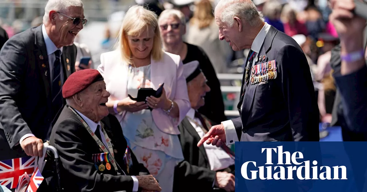 ‘Courage and solidarity’: King Charles pays tribute to veterans of D-day