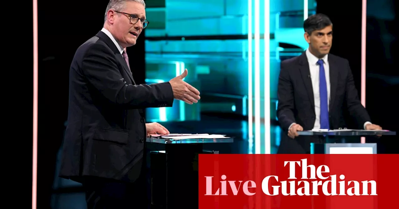 General election: Labour accuses Sunak of lying like Boris Johnson about tax plans in ITV debate