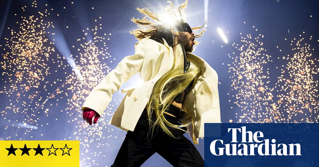 Thirty Seconds to Mars review – Jared Leto gives half-empty arena his full attention