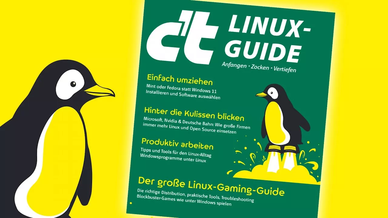 Sonderheft c't Linux-Guide: Jetzt im Handel erhältlich