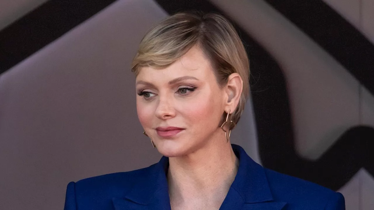 Princess Charlene's long-forgotten skyscraper hair is fit for a rockstar