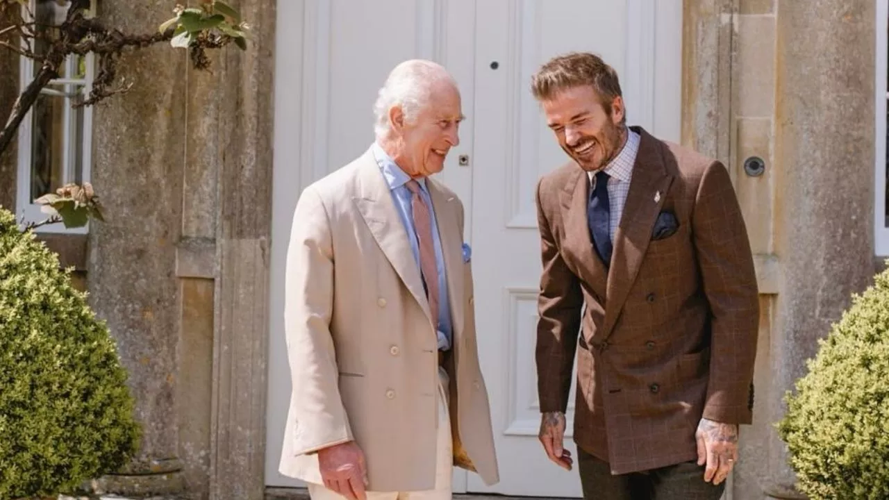 David Beckham compartirá sus conocimientos como apicultor mediante la fundación del rey Carlos III