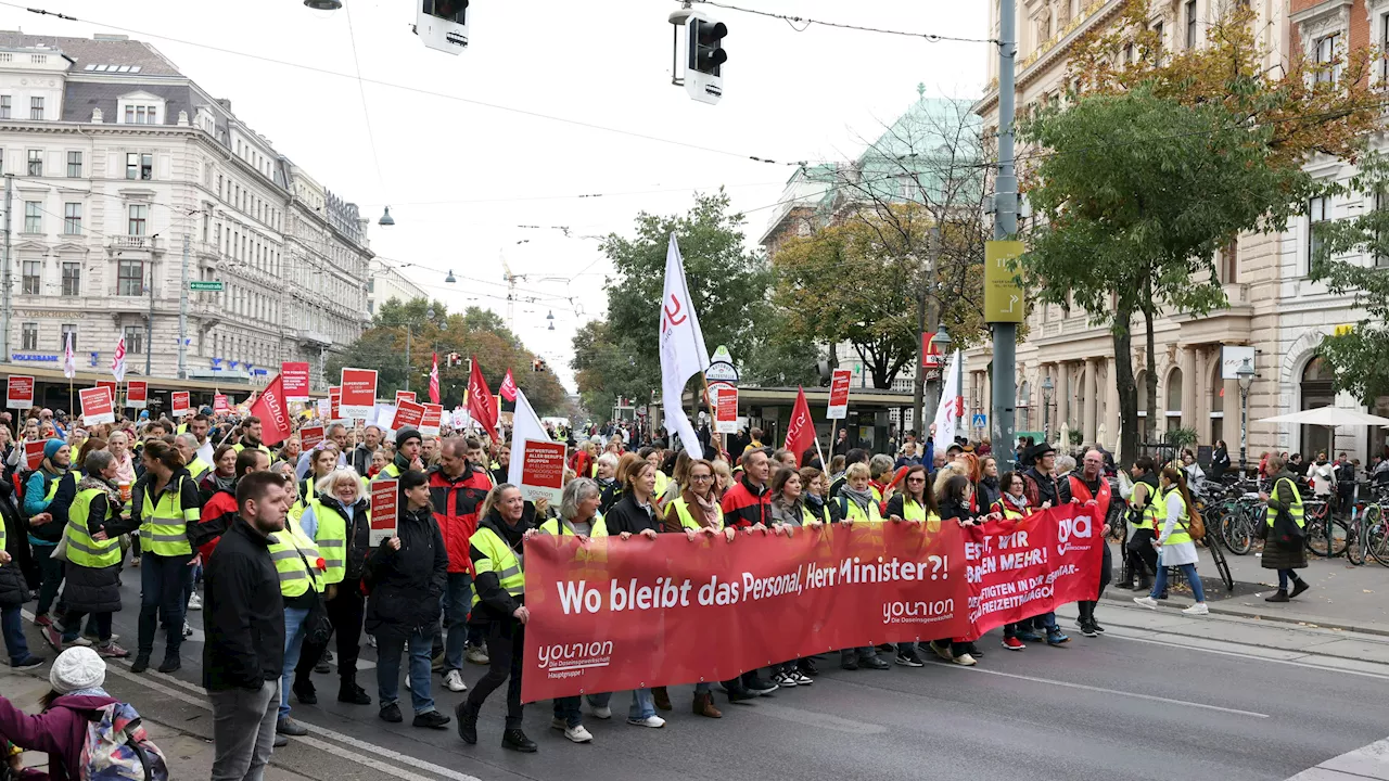 Aktionstag Bildung – Demos sorgen für Stau in der City