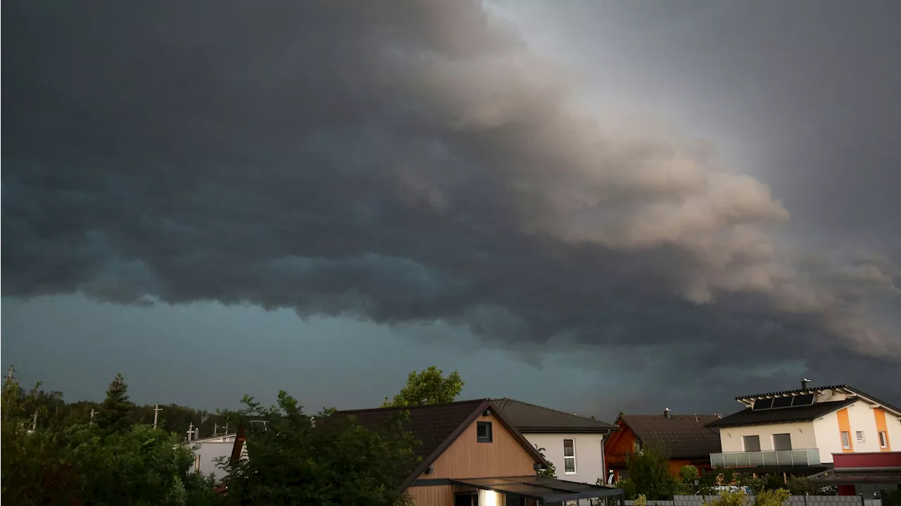 Heftige Gewitter – sie erreichen auch das Flachland