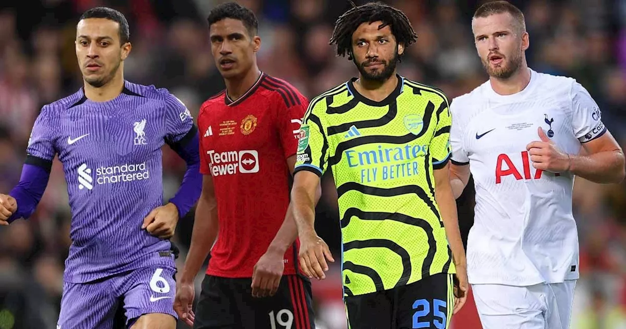 Every Premier League player released as Arsenal and Man Utd axe big names