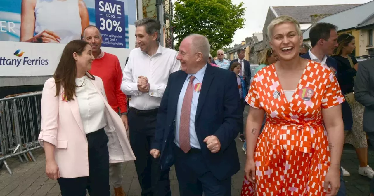 Inside our controversial canvass with Taoiseach Simon Harris and Maria Walsh