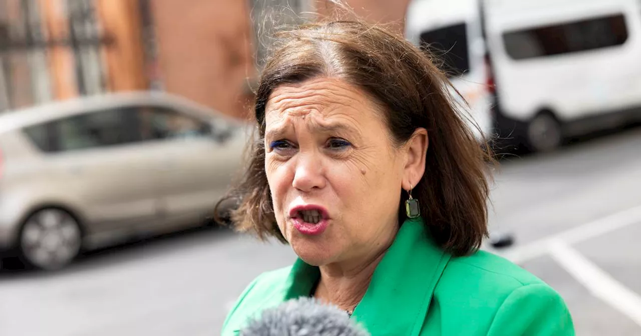 Mary Lou McDonald shifts on €300,000 target for average Dublin house prices