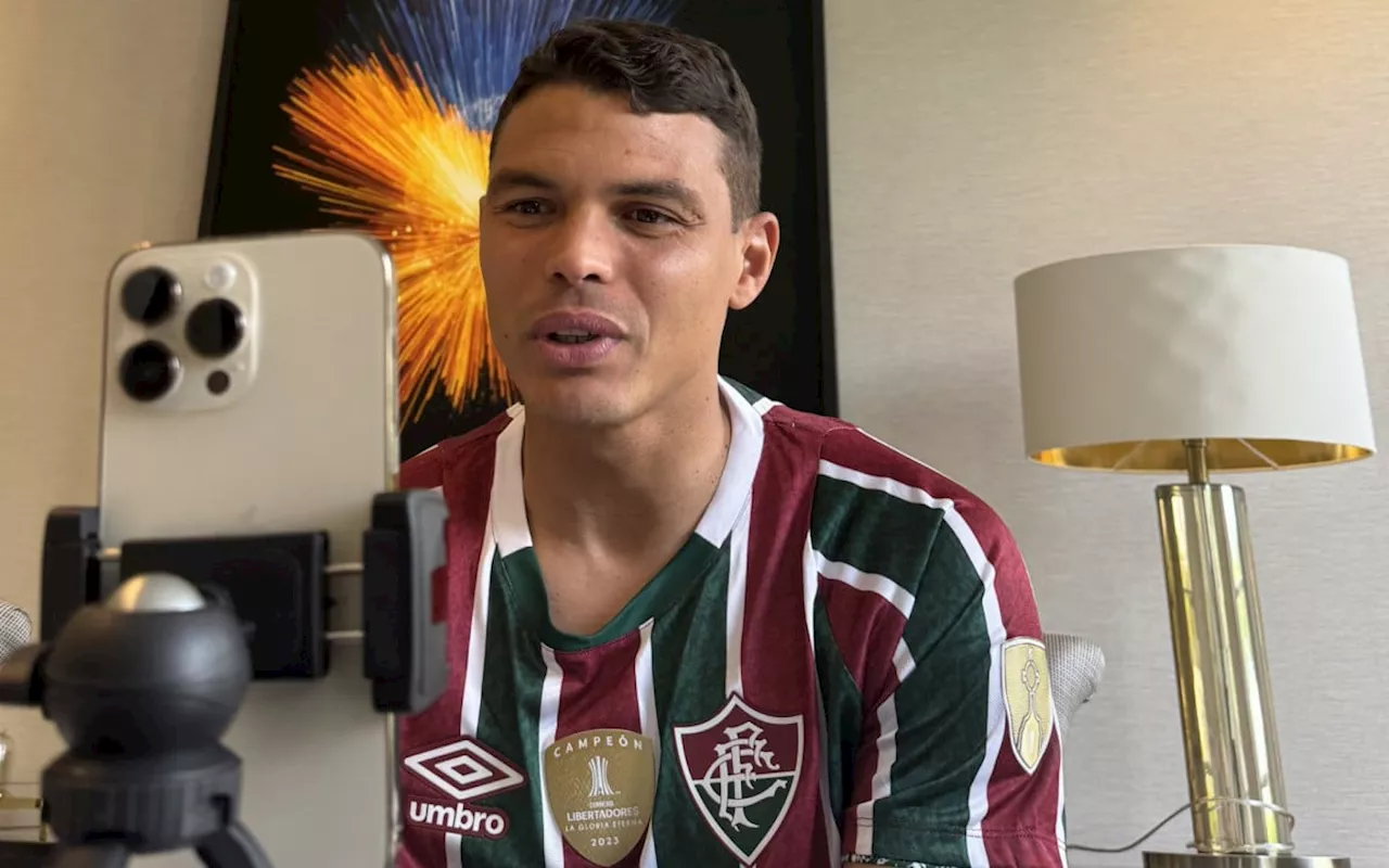 Reforço do Fluminense, Thiago Silva adia chegada ao Rio após imprevisto