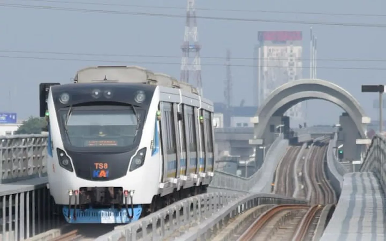 Listrik Berangsur Normal, LRT Sumsel Beroperasi Kembali