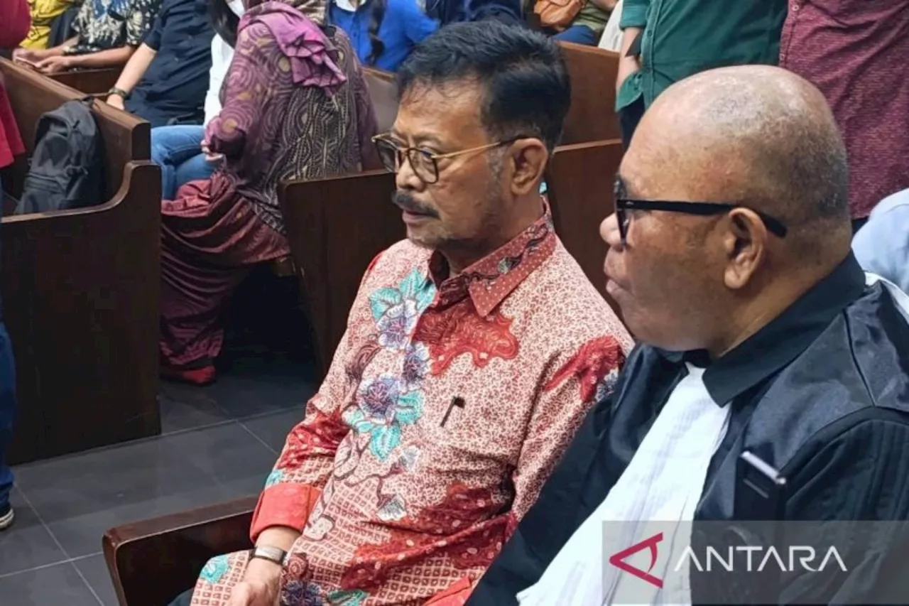 Minta Rekeningnya yang Diblokir KPK Dibuka, SYL Mengaku Tak Bisa Membayar Lagi