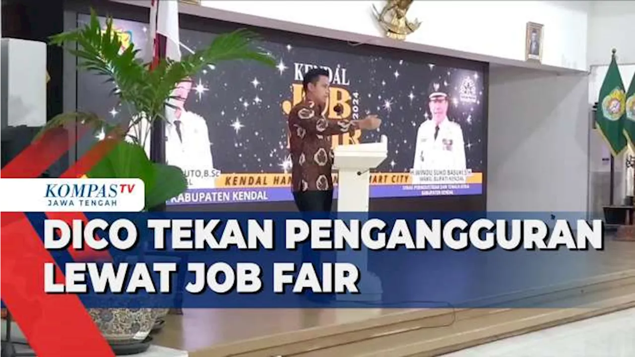 Dico Tekan Pengangguran Lewat Job Fair