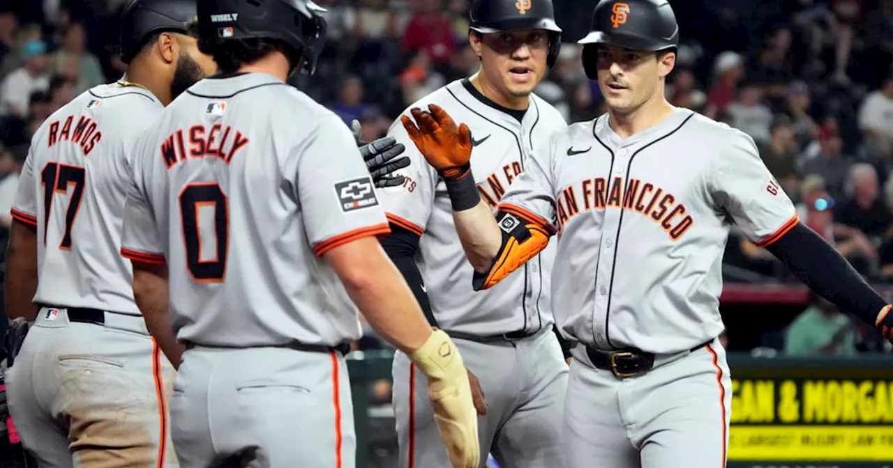 Giants lose 8-5 to Diamondbacks as Newman, Gurriel Jr. hit 2-run doubles