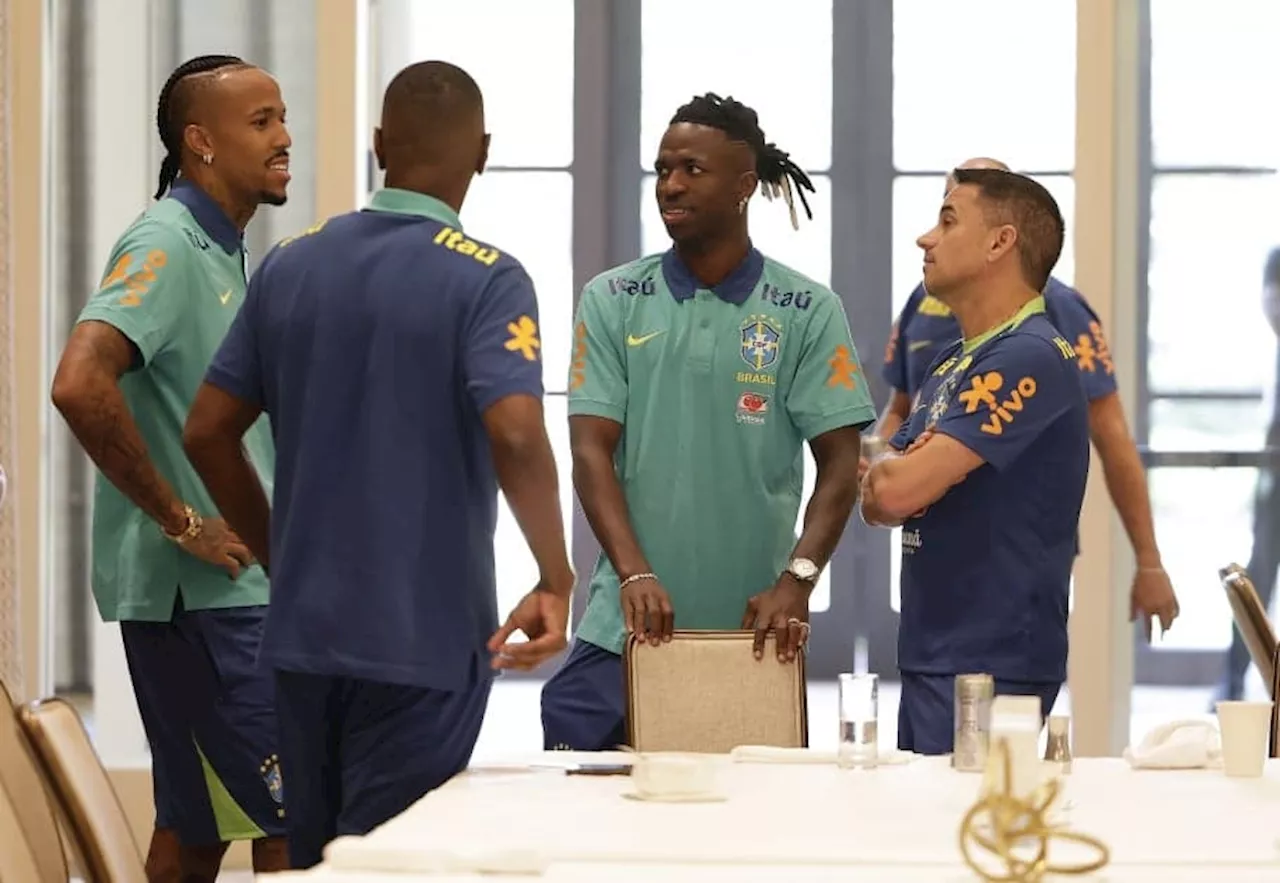 Vini Jr e campeões da Champions com Real Madrid se apresentam à Seleção Brasileira