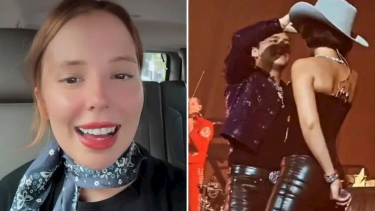 Majo Aguilar reacciona al supuesto romance de su prima, Ángela Aguilar, con Christian Nodal