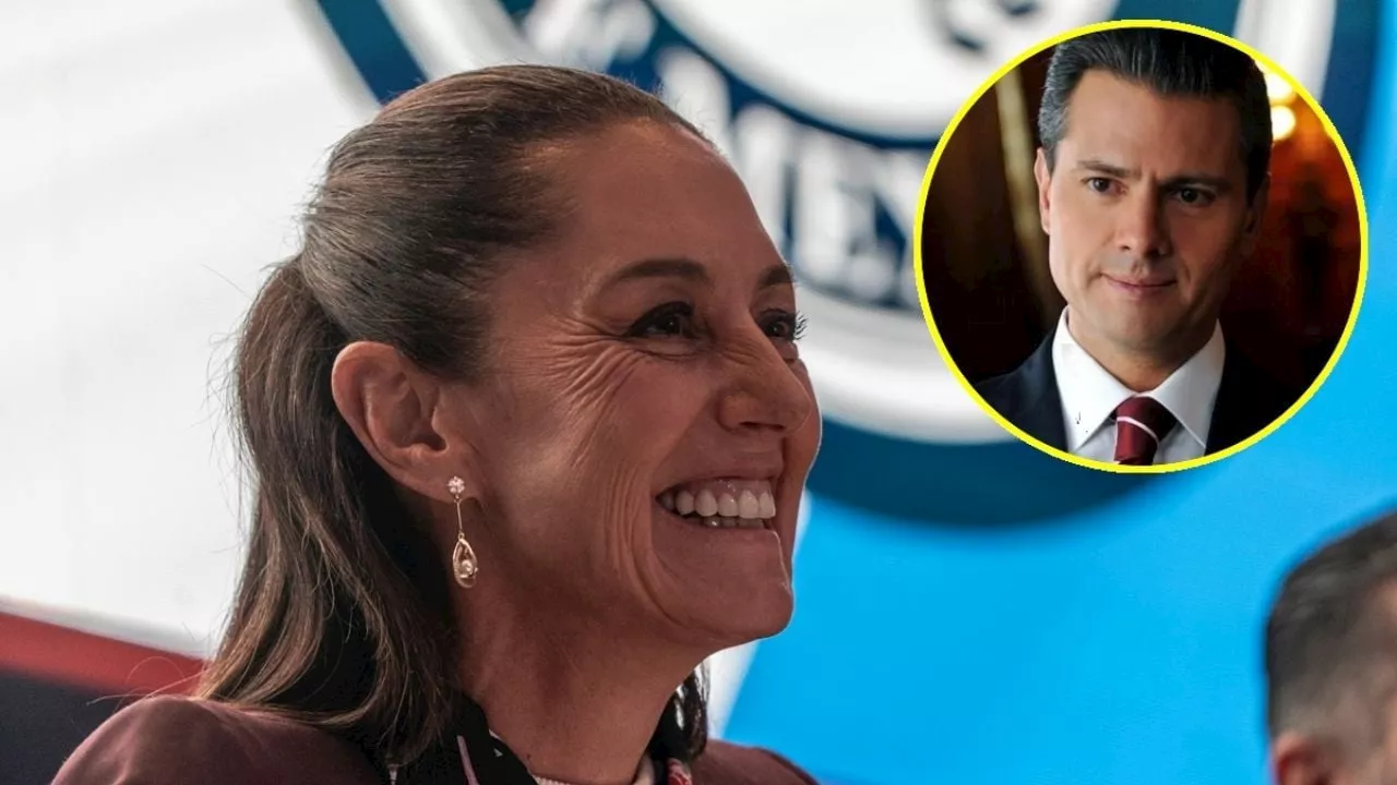 Peña Nieto felicita a Claudia Sheinbaum por ganar las elecciones