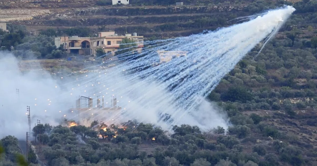 Rights group accuses Israel of hitting residential buildings in Lebanon with white phosphorous