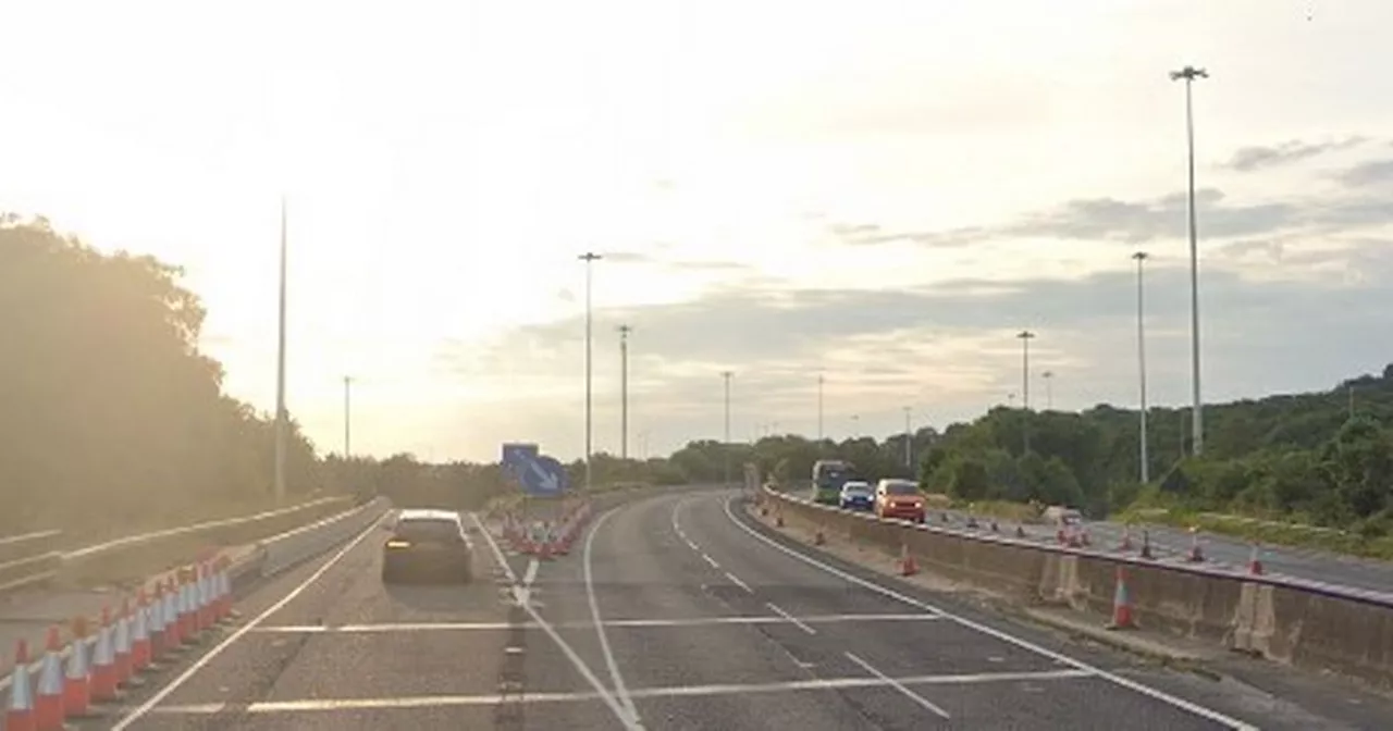 M621 Leeds traffic live updates as lane closed with delays across city