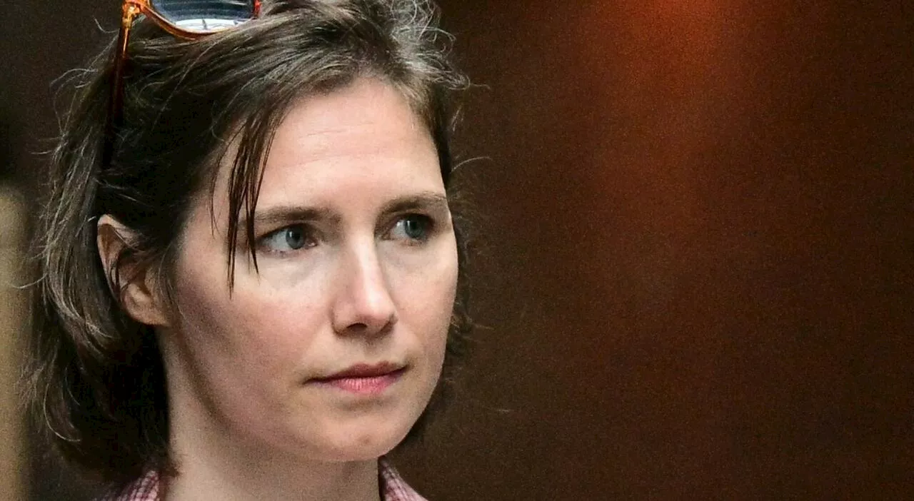 Amanda Knox in tribunale a Firenze per l'accusa di calunnia a Lumumba