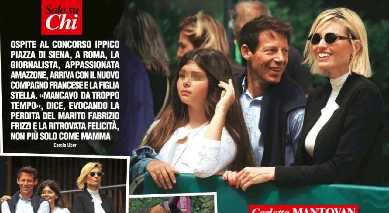 Carlotta Mantovan e il nuovo fidanzato: amore a gonfie vele, la foto insieme a Roma con la figlia Stella Frizz