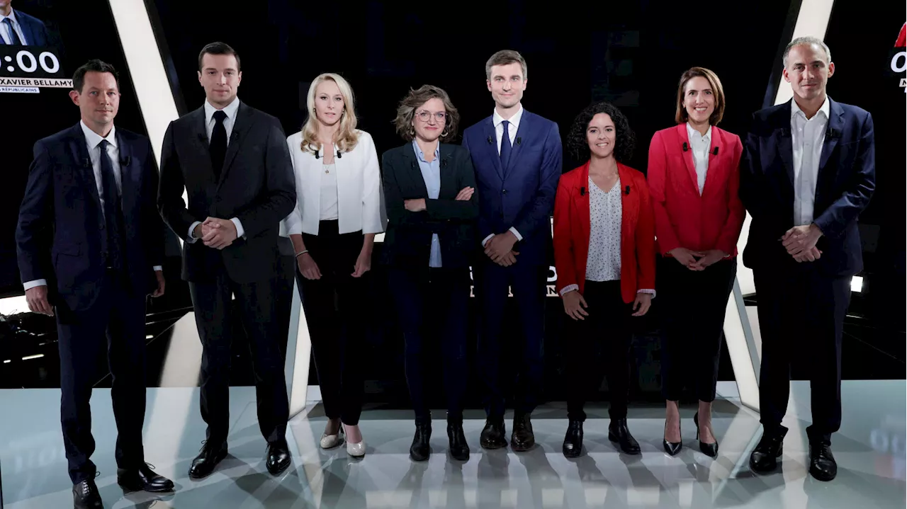 Européennes 2024 : dans le dernier débat sur France 2, les candidats distancés se rebiffent