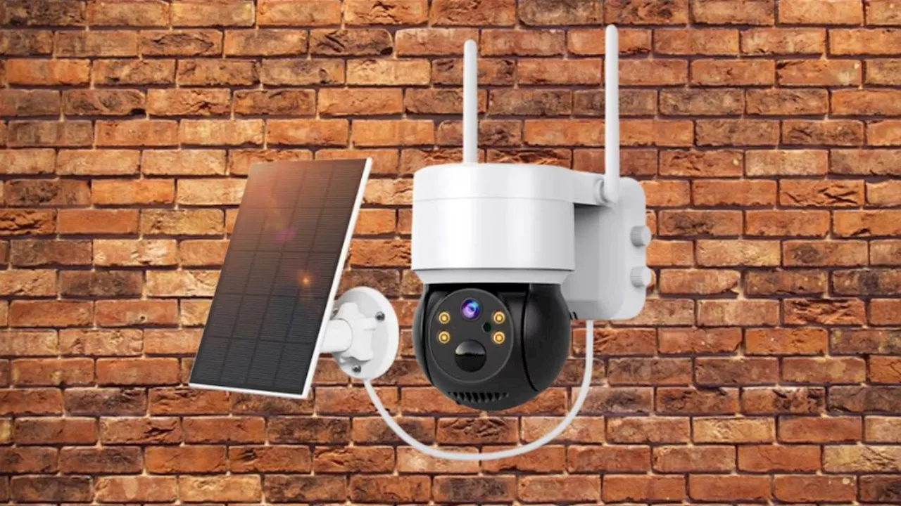 AliExpress vous fait un vrai cadeau en vous proposant cette caméra de surveillance solaire à -70%