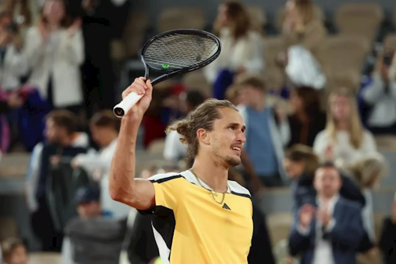 Alexander Zverev domine Alex de Minaur et rejoint Casper Ruud en demi-finales de Roland-Garros