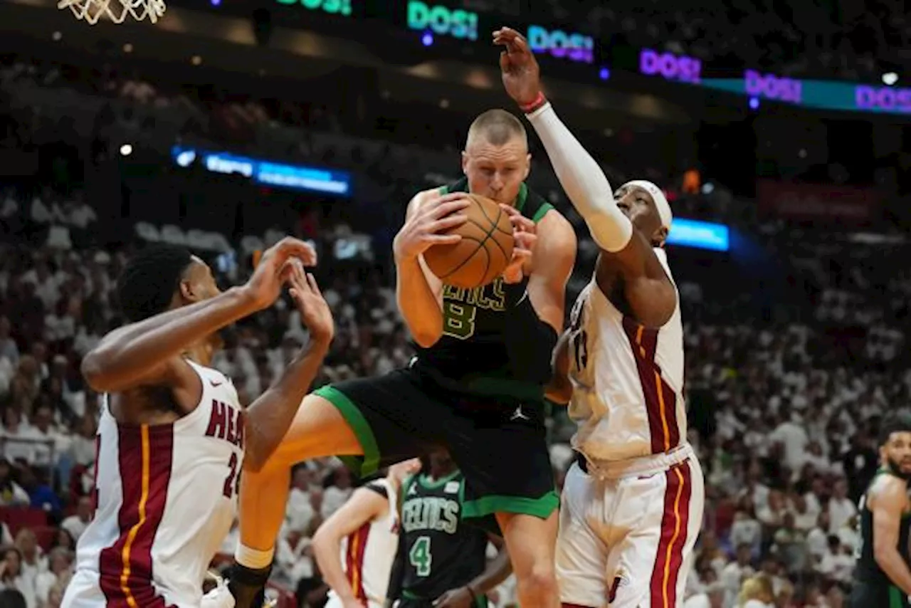 Kristaps Porzingis (Boston) pense être de retour pour le match 1 de la finale NBA